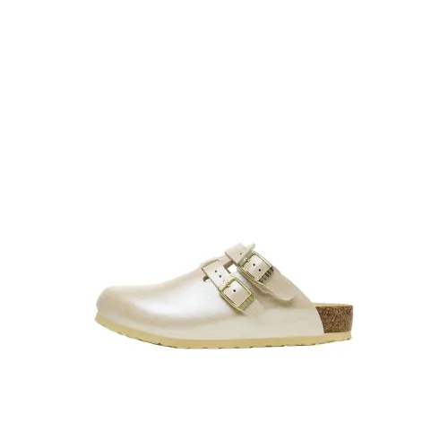Birkenstock Детские домашние тапочки Pearl White Narrow Version Baby