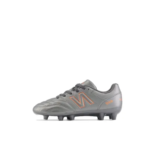 New Balance V2 ACADEMY Junior FG Low Топ Детские футбольные бутсы Серебряный Медный Детский