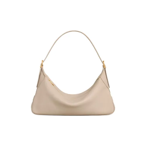 CELINE Romy Collection Телячья кожа Одно плечо Сумка Средний Женские Капучино Цвет