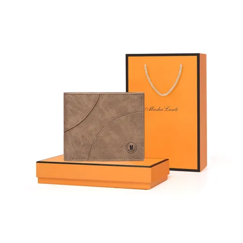 MashaLanti Синтетическая кожа Кошелек Мужской Кофе