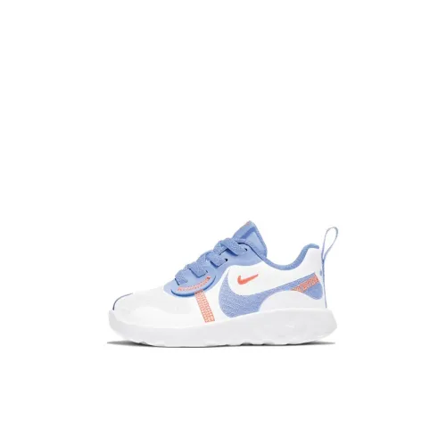 nike SB Free Slip Resistant и Дышащий Низкий Топ Обувь для малышей Белый и Синий Infant и Toddler