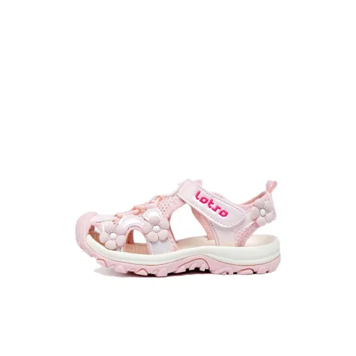 Disney Лотсо Slip-Resistant Abrasion-Resistant Breathable Low-Top Children's Sandals Pink Children's