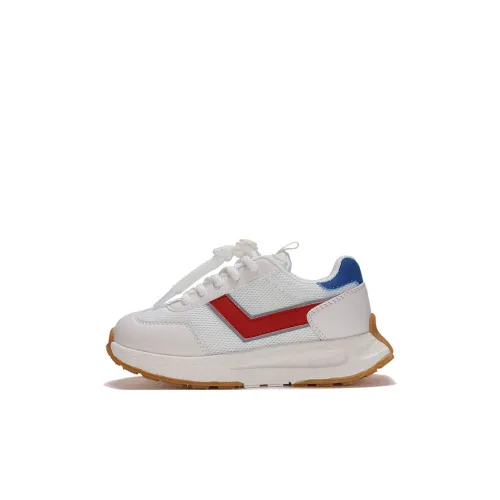 PONY Modern Амортизация Износостойкие Детские Лайфстайл Обувь Белый Красный Синий Детский