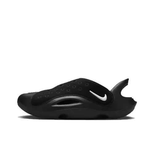 NIKE Aqua Rift Детские сандалии Черный Серый Белый Kids
