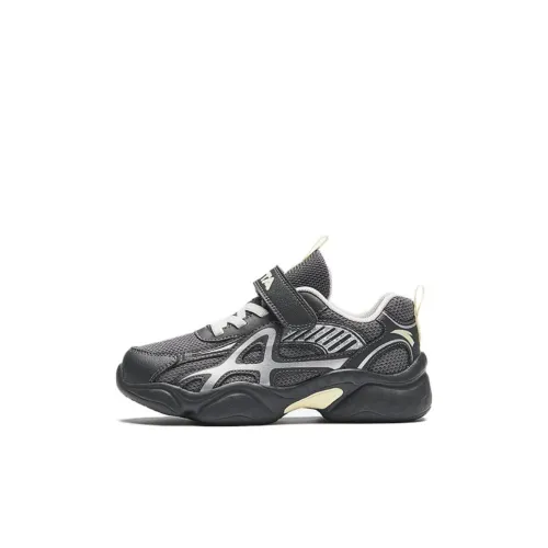 Antakids Амортизация Износостойкие Низкие Кеды для Детей Lifestyle Shoes Черный Серый Дети Возраст 3-7 Лет