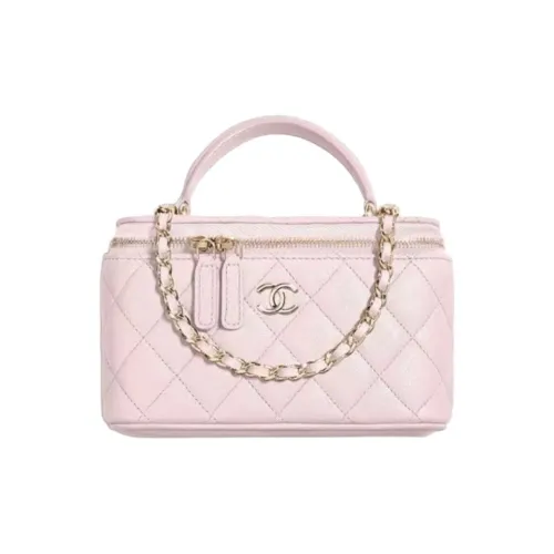 CHANEL Овчина Сумка Box Сумка Сумка через плечо Сумка через плечо Женская Розовая