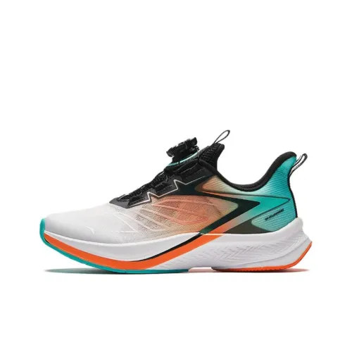 Antakids Низкий Топ Детская Беговая Обувь Белый Оранжевый Зеленый