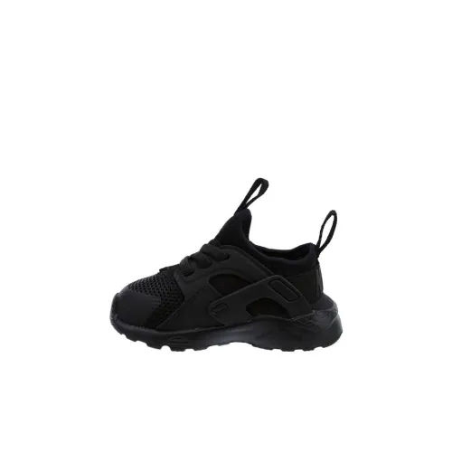 nike Huarache Run Slip-resistant Abrasion-resistant Низкий топ Обувь для малышей Черный Infant и Toddler