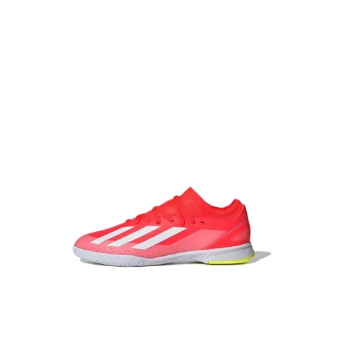 Adidas X Crazyfast.3 Детские футбольные бутсы Низкий топ Солнечный красный/Облачный белый/Команда Солнце Желтый Kids