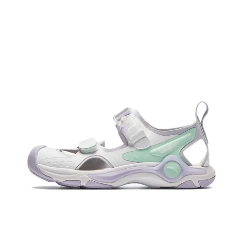 Antakids Детские сандалии Light Mist Фиолетовый / Anta белый / Freshwater Зеленый Школьный возраст