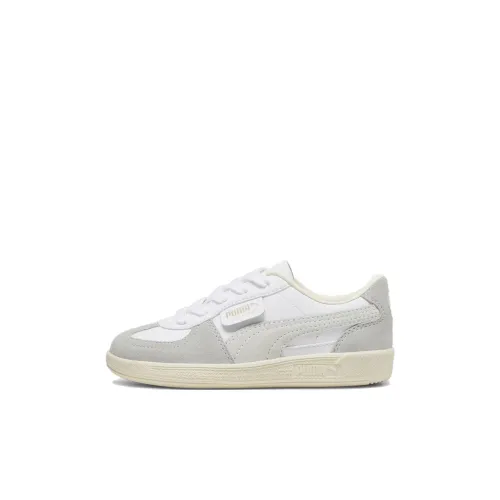 Предшкольный PUMA Palermo Series Low Топ Детские Скейтбординги Белый Серый