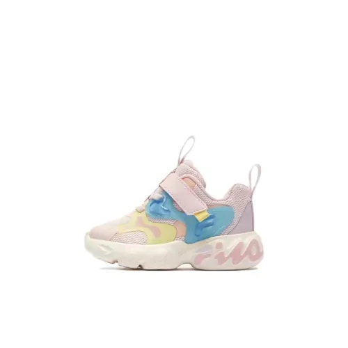 FILA KIDS Низкий топ Обувь для малышей ПУ (полиуретан) Туманный Мягкий Пудра Младенец и Малыш