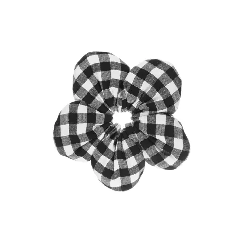 NICERURU Puff Ткань Цветочный Резинка для волос Женская