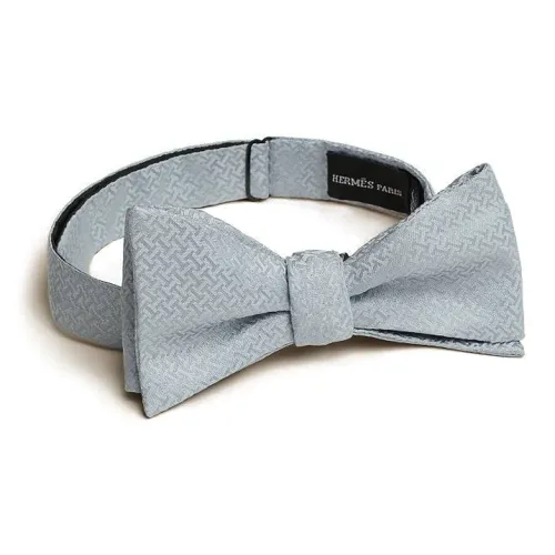 HERMES Шелковые аксессуары Мужской Синий