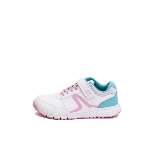 DECATHLON Юбка Устойчивая к истиранию Низкий Топ Детские Беговые Кроссовки Розовый Белый KIDS