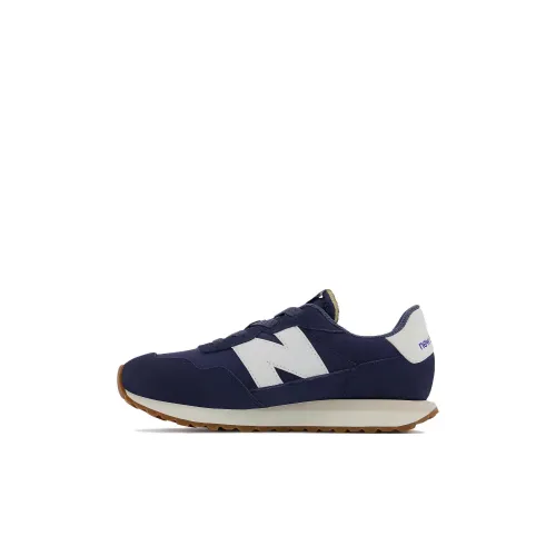 New Balance NB 237 Low Топ Детская Беговая Обувь Синие Белые Малыш