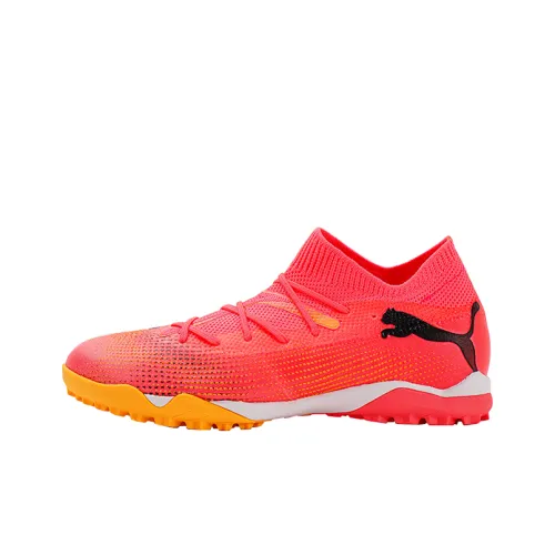 PUMA Future Детские футбольные бутсы MID Топ Красный Унисекс