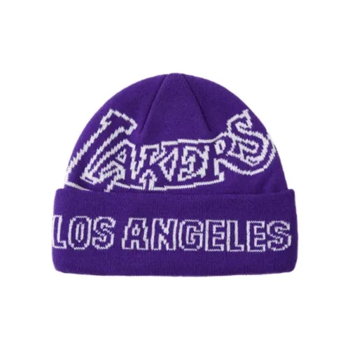 MITCHELL NESS Акриловые шапки-бини Мужской Фиолетовый