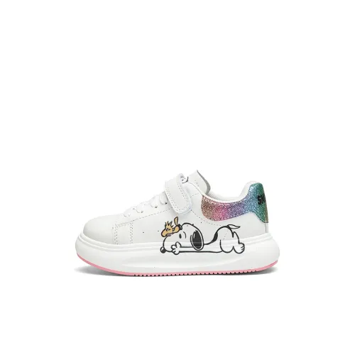 SNOOPY Happiness Puppy Slip-resistant Abrasion-resistant Детские Скейтборды Градиент Розовый Малыш