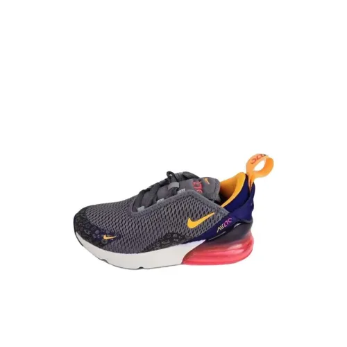 Nike Низкий Топ Детская Беговая Обувь Серый Фиолетовый Красный Детский