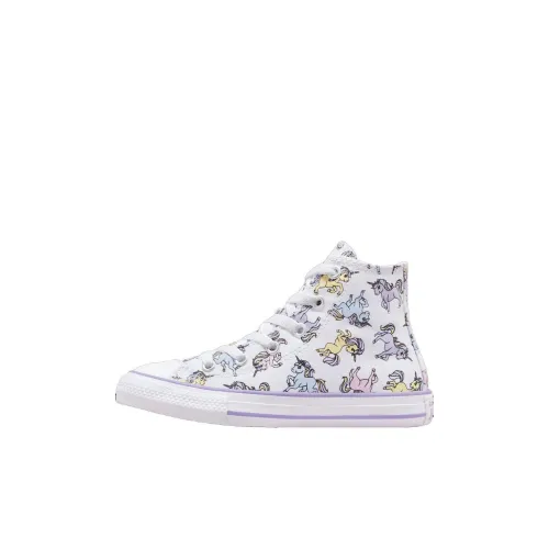 Converse Chuck Taylor All Star High Top Kids Кеды Белый Синий Детский