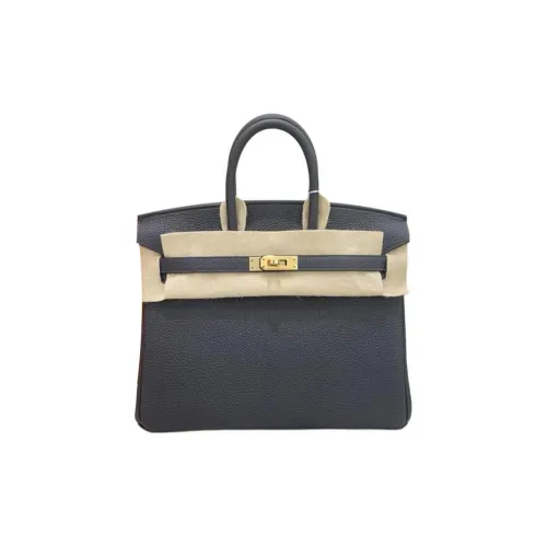 HERMES Birkin Коровья кожа Togo Сумка Birkin Сумка Женская H0 Misty Серый