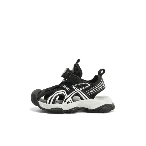 JEEP Детские сандалии черный белый для детей