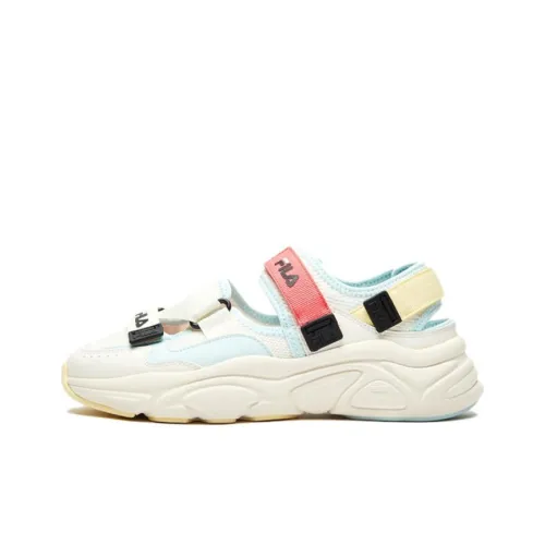 FILA KIDS MARS Противоскользящие и Дышащие Детские Сандалии Белые и Синие