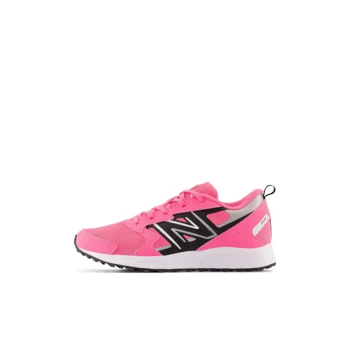 New Balance NB 650 V1 Амортизация Износостойкий Низкий Топ Детская Беговая Обувь Розовая Kids
