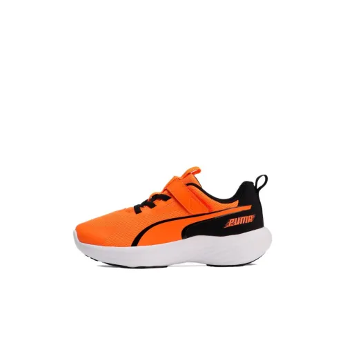 PUMA Speed Monster V5 Детская беговая обувь Низкий топ Оранжевый/Черный Kids