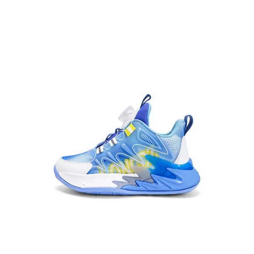 Maddie Bear Дышащий и Легкий Низкий Топ Детские Баскетбольные Кроссовки для Малышей