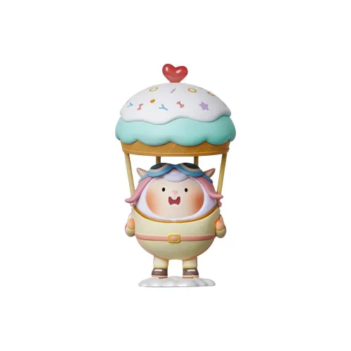 POP MART Коллаборация Edition Flying DongDong FLY To YOU Зеленый Прозрачный Слепой Бокс с Карточкой 10,3 см