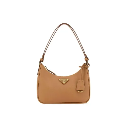 PRADA Сумка из коровьей кожи сумка через плечо женская коричневая