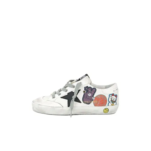 Golden Goose Супер Звезда Детские Скейтбординги Низкий Топ Kids