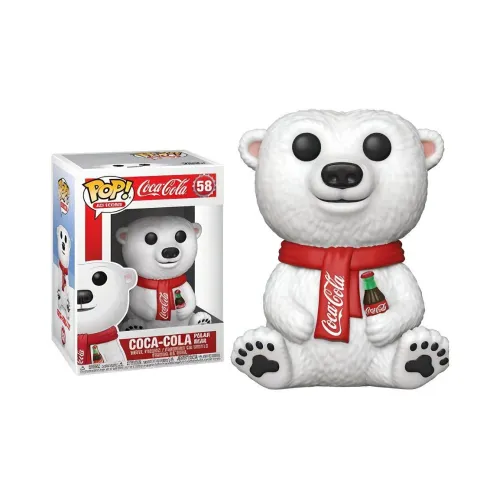 Funko POP Coca Cola Белый медведь Чиби-фигурки