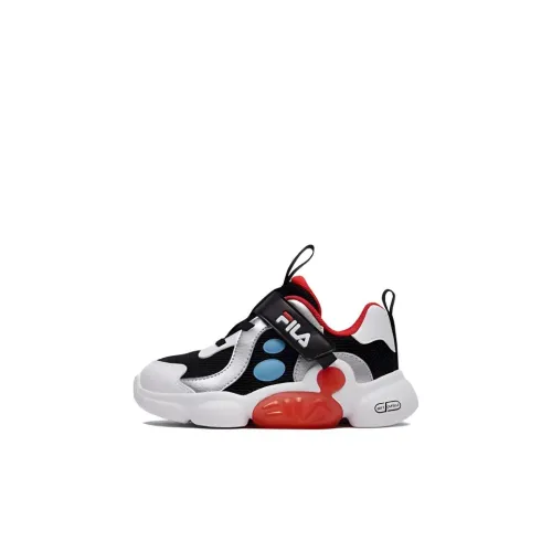 FILA KIDS Flash Shoe Low Топ Обувь для малышей Черный белый Infant And Toddler