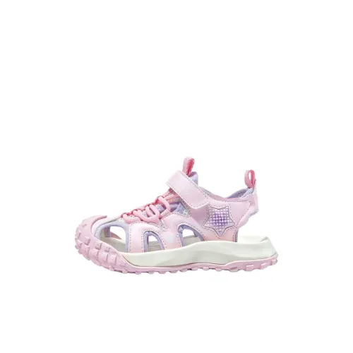 Барби противоскользящие устойчивые к истиранию детские сандалии розовые