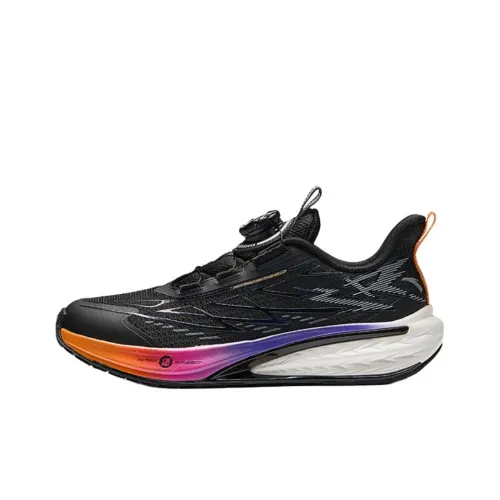 Antakids Tsunami GS3 Rebound Легкий Амортизация Низкий Топ Беговые кроссовки Черный Подростки