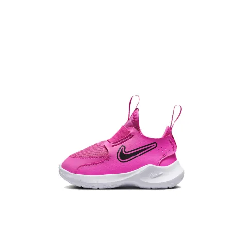 Nike Flex Runner Амортизация Износостойкие Низкие Топ Обувь для малышей Розовый Infant и Toddler