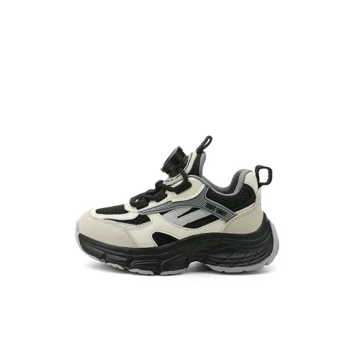 Jeep Low Top Детская беговая обувь Панда Белый Серый Детский