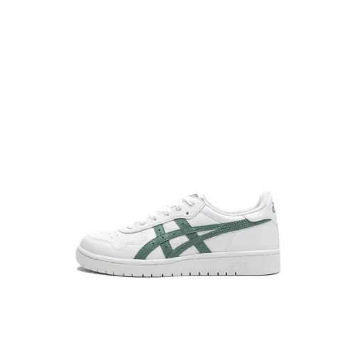 Asics JAPAN S Low Топ Детские Скейтбординги Белый Зеленый Малыш