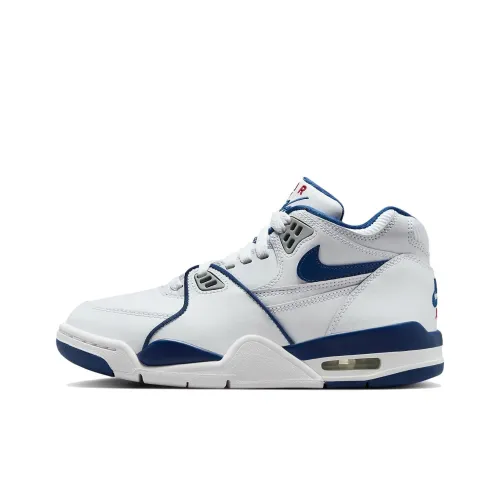 Nike Air Pilot 89 Детская Повседневная Обувь MID Топ Белый Темно-Королевский Синий Унисекс