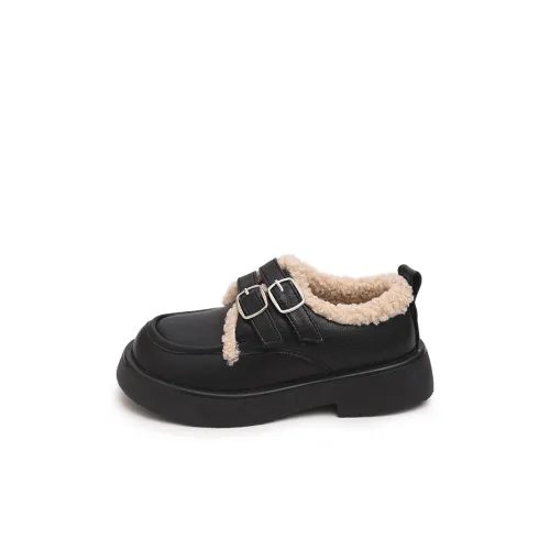 Budding Устойчивая к истиранию Низкая Детская кожаная обувь для малышей