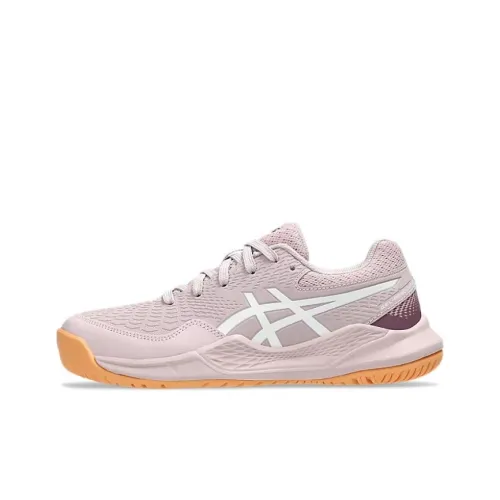 Asics Гель Resolution 9 Детские Кроссовки для Тренировок Низкий Топ Лотосовый Цвет Унисекс