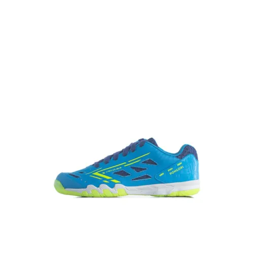DECATHLON Детские тренировочные кроссовки Low Top Seawater Синий/Флуоресцентный Прохладный Желтый Kids