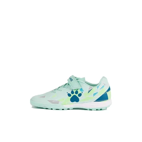KELME Slip-resistant Abrasion-resistant Low Top Детская футбольная обувь Зеленая Детская