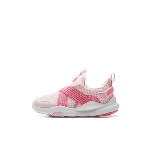 LINING YOUNG Детская повседневная обувь Low Top Soft Вишневый цветок Розовый/Xianxia Розовый Kids