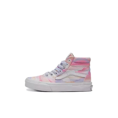 Vans SK8 Детские Скейтбординги Высокие Белые Синие Красные Kids