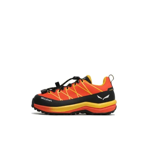 SALEWA WILDFIRE 2 POWERTEX Водонепроницаемый и Легкий Низкий Топ Детская Туристическая Обувь Оранжевый Золотой Детский