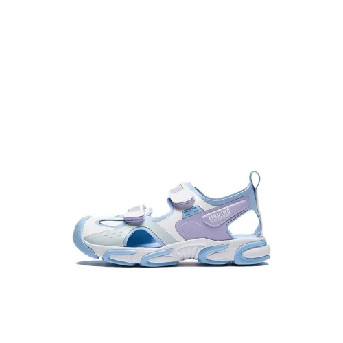 Antakids Chiyan Амортизация Износостойкие детские сандалии Сине-белый для детей 3-7 лет